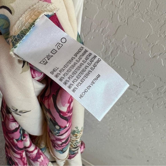 Betsey Johnson x Urban Outfitters Vintage Satin Floral Dress - Picture 9 of 9